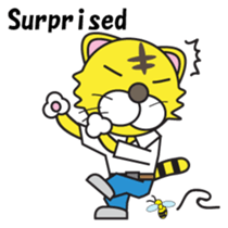 Hot blood Toranii English version sticker #683940