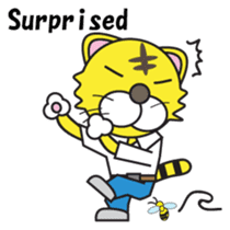 Hot blood Toranii English version sticker #683940