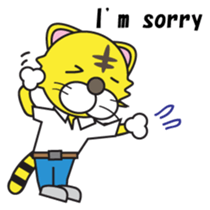 Hot blood Toranii English version sticker #683942