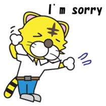 Hot blood Toranii English version sticker #683942