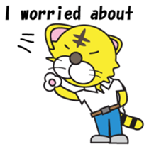 Hot blood Toranii English version sticker #683943