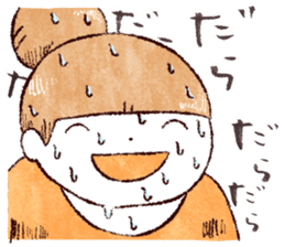 Japanese girl Yumemi collected statement sticker #684057