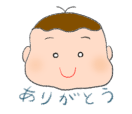 Expression of boy sticker #684270