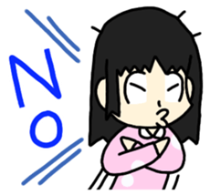 Everyday girl sticker #684446