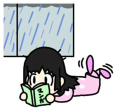 Everyday girl sticker #684453