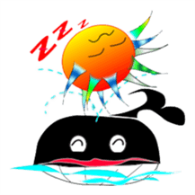 Fish and porcupine fish sticker #684507