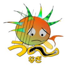 Fish and porcupine fish sticker #684525