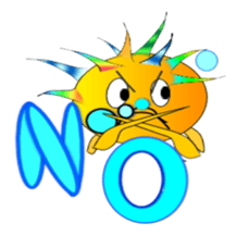 Fish and porcupine fish sticker #684544