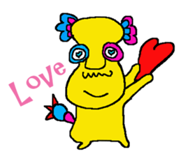 Unpleasant friend's NO.2 sticker #684868