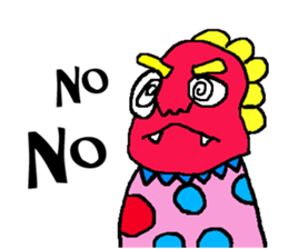 Unpleasant friend's NO.2 sticker #684869