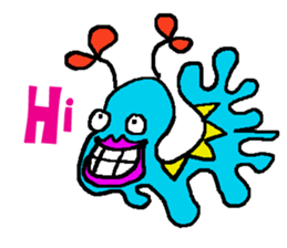 Unpleasant friend's NO.2 sticker #684875