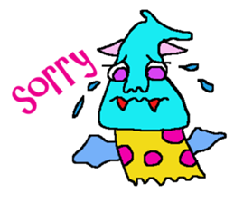 Unpleasant friend's NO.2 sticker #684881