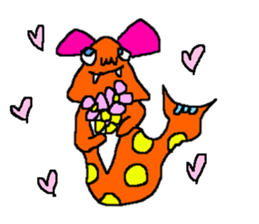 Unpleasant friend's NO.2 sticker #684885