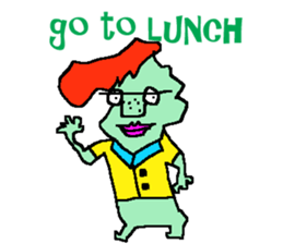 Unpleasant friend's NO.2 sticker #684891