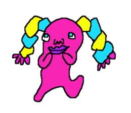 Unpleasant friend's NO.2 sticker #684905