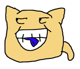 stock pot cat sticker #684939