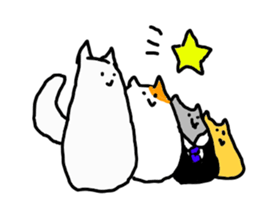 stock pot cat sticker #684944