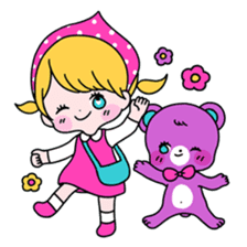 GIRL&BEAR  cheerful STICKER sticker #685266