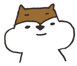 Funny squirrel stamp sticker #685308