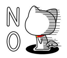 Goro-White Dog sticker #685391