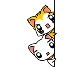 Goro-White Dog sticker #685422