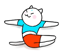 Sega-nyan's "Yoga" sticker #685428