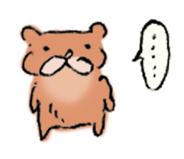 Bear husband drew sticker #685469
