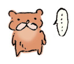 Bear husband drew sticker #685469