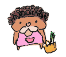 Bear husband drew sticker #685470