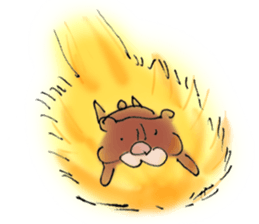 Bear husband drew sticker #685473