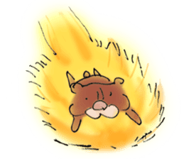 Bear husband drew sticker #685473