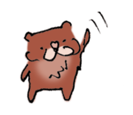 Bear husband drew sticker #685474