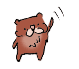 Bear husband drew sticker #685474
