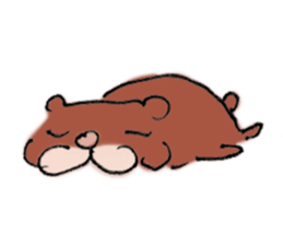 Bear husband drew sticker #685475