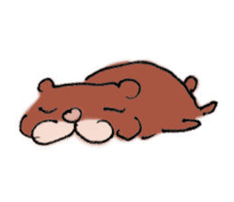 Bear husband drew sticker #685475