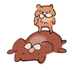 Bear husband drew sticker #685476