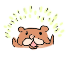 Bear husband drew sticker #685477