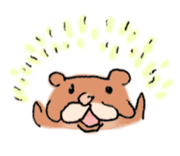 Bear husband drew sticker #685477