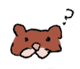 Bear husband drew sticker #685479