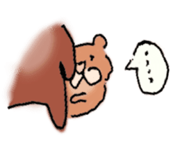 Bear husband drew sticker #685482