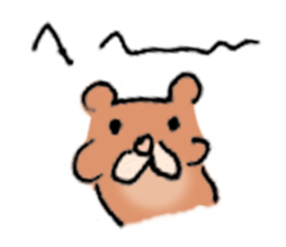 Bear husband drew sticker #685494