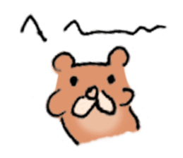 Bear husband drew sticker #685494