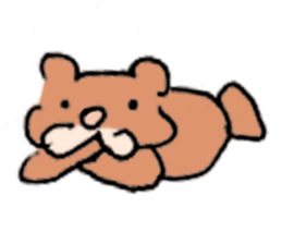 Bear husband drew sticker #685496