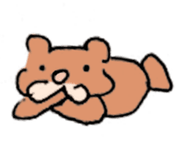 Bear husband drew sticker #685496