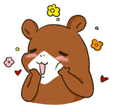 3 good guinea pig sticker #685666