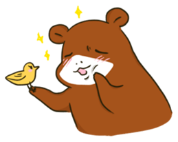 3 good guinea pig sticker #685668