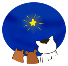 3 good guinea pig sticker #685684