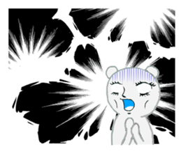 Tukinowakumazirou and sirokumako sticker #685725