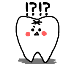 Mr.Tooth! sticker #686084