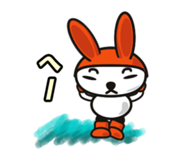 ORANGERABBIT sticker #686188